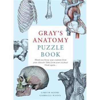 格雷解剖学Gray's Anatomy Puzzle Book_by Gareth 